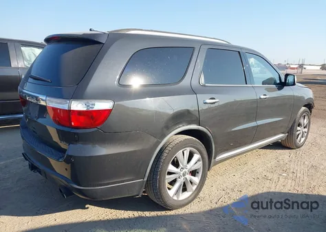 2011 Dodge Durango Crew from USA, damaged, VIN 1D4SD4GT3BC593135